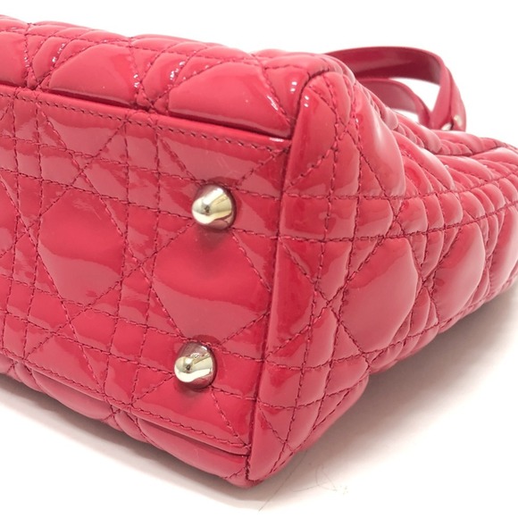 Christian Dior Dior M0955PVR Cannage Soft Enamel Lady Bag Chain Shoulder Tote... - Picture 7 of 15